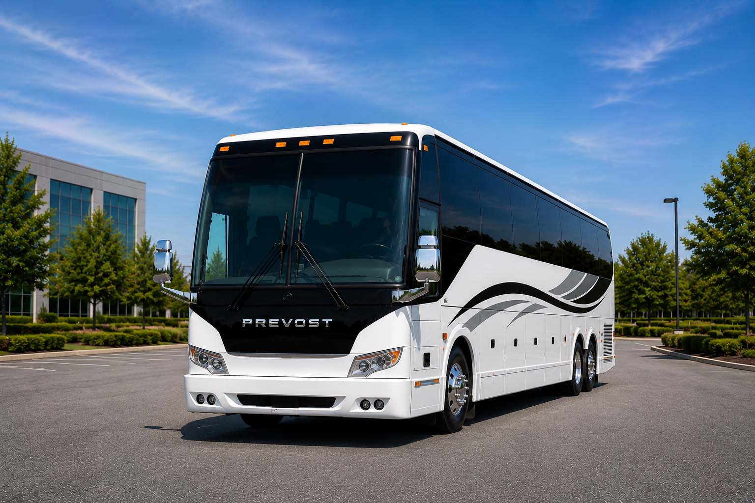 Charter bus rental in Roanoke, VA