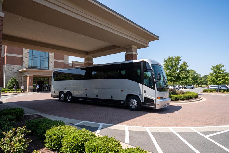 Corporate Charter Bus Rentals in Roanoke, VA