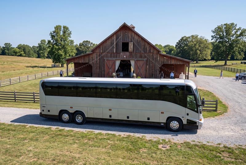 Wedding Shuttle Bus Services in Roanoke, VA